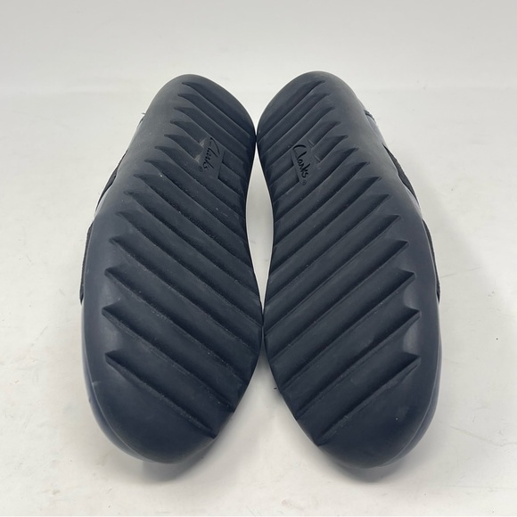 Clarks Medora Jem Shoes Womens 7.5 Blue Leather Slip On Comfort Casual Office - Picture 11 of 12